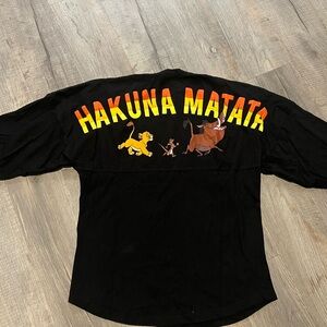EUC Disney Parks Lion King “Hakuna Matata” Spirit Jersey